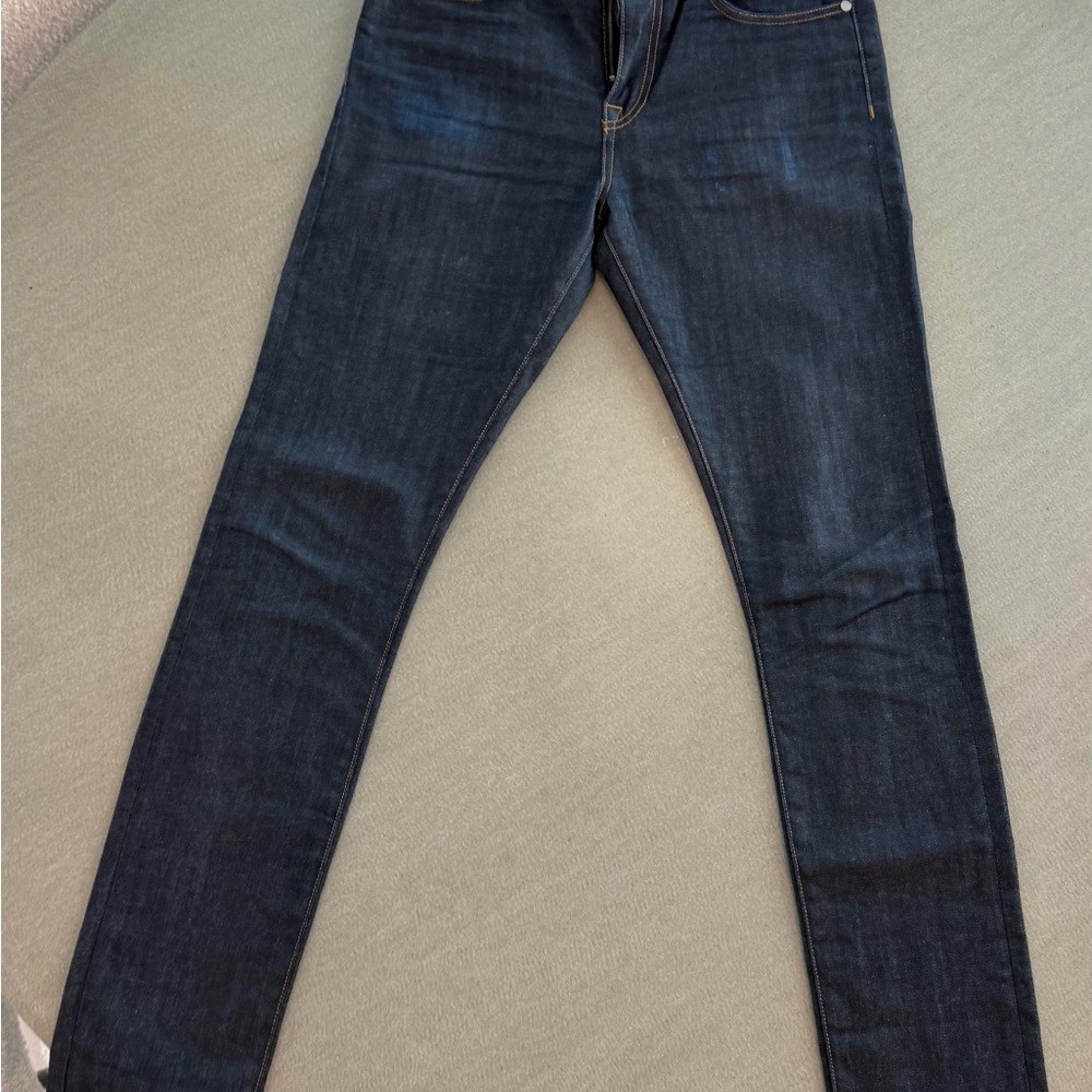 Baldwin Men's Dark Indigo Skinny Fit Jeans Sz 29